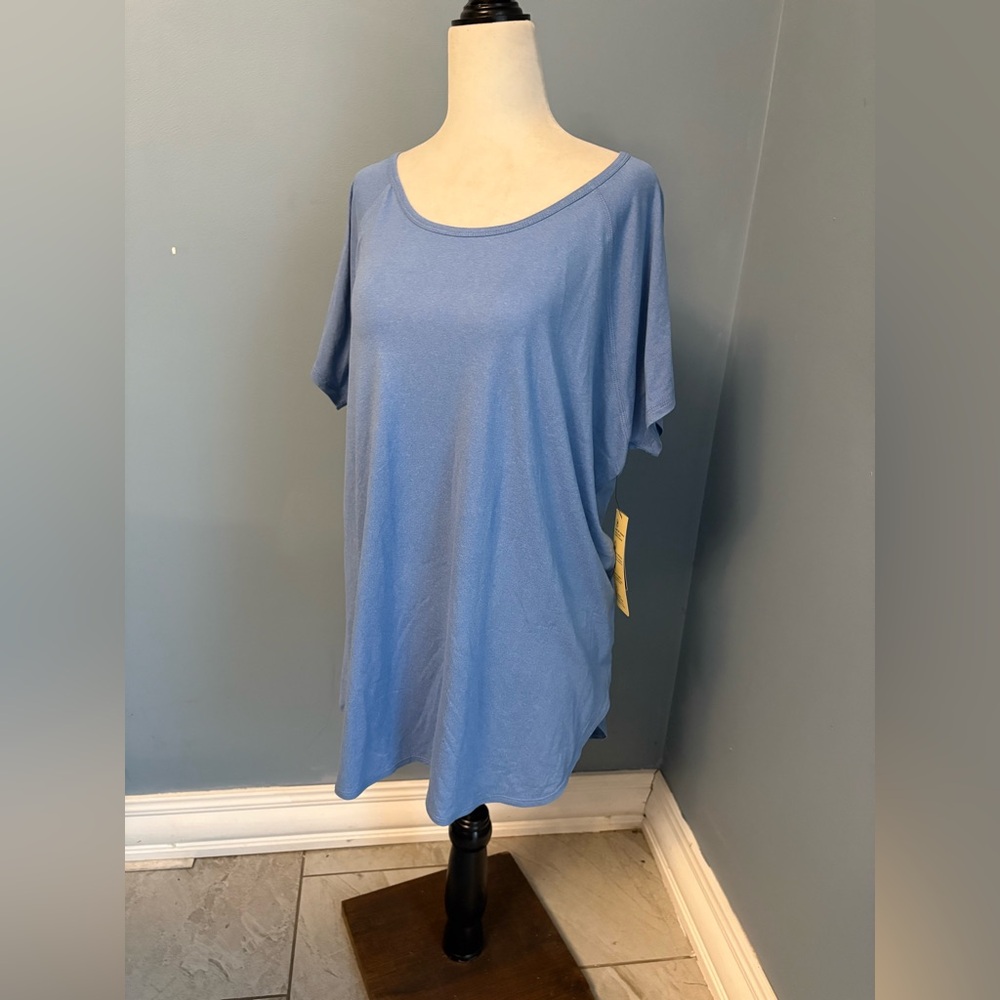 Ideology Blue Short Sleeve Tee
